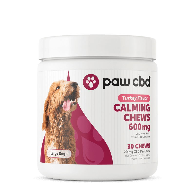 Pet CBD Calming Soft Chews for Dogs - Turkey - 600 mg - 30 Count logo